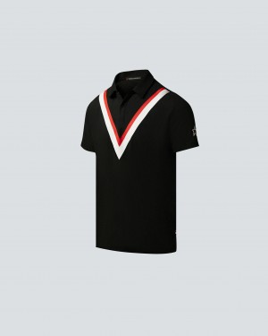 Perfect Moment Beaufort Polo Top Noir | 481570QUL