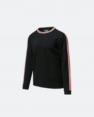 Perfect Moment Boiled Merino Laine Pull Noir | 297403VJY