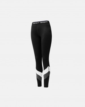 Perfect Moment Chevron Legging Noir | 946073IYD