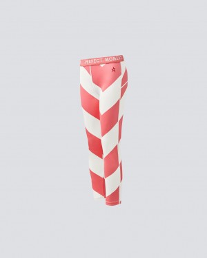 Perfect Moment Chevron Thermal Pant Blanche Rose | 075164JLB