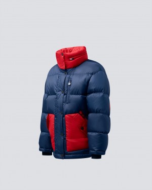 Perfect Moment Maes Matelassé Down Jacket Bleu Marine | 842957ODL