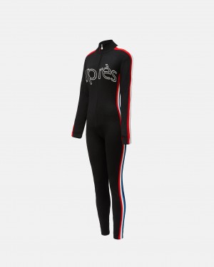 Perfect Moment Merino Laine Apres Jumpsuit Noir | 962180ZEN