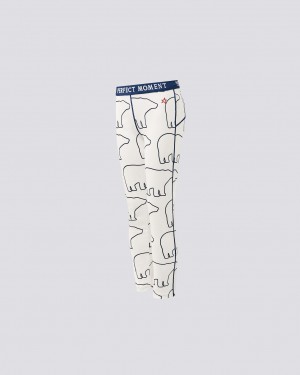 Perfect Moment Polar Bear Print Base Pant Noir | 795136VIU