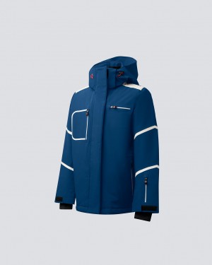 Perfect Moment Qanuk Pro III Down Jacket Bleu Marine | 318952UJS