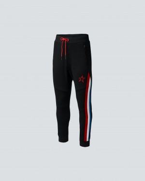 Perfect Moment Super Stripe Course Piste Pant Noir | 634057YAJ