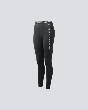 Perfect Moment Thermal Pant Back Seam Legging Noir | 938726OVS