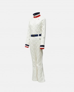 Perfect Moment Viola Ski Suit Blanche | 453268ODE