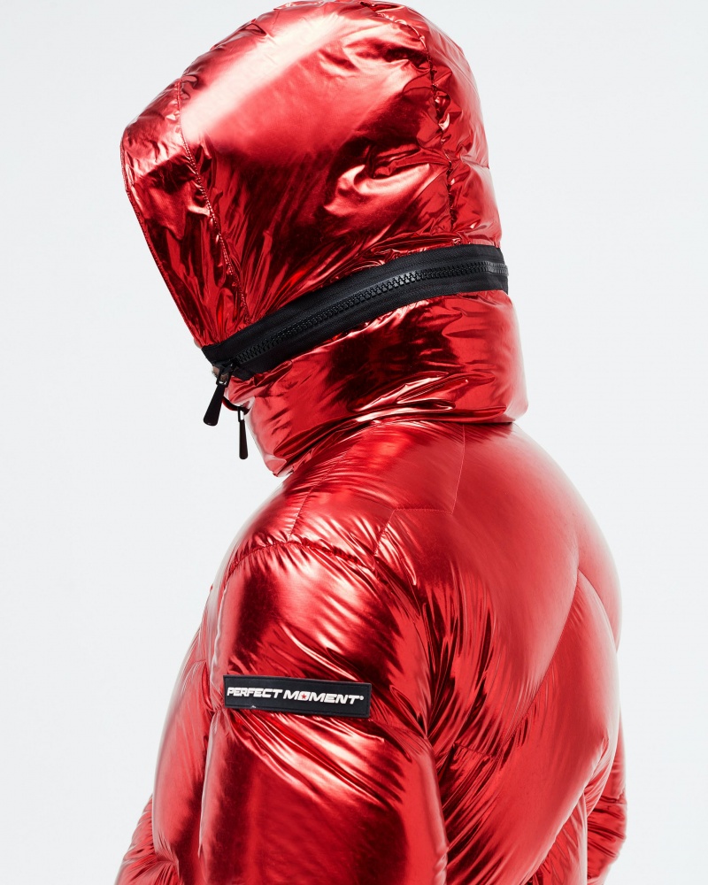 Perfect Moment Airview Duvet Down Jacket Rouge | 952041PYU