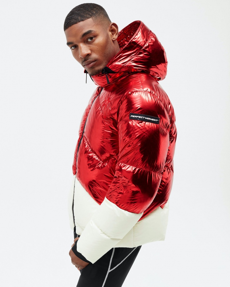 Perfect Moment Airview Duvet Down Jacket Rouge | 952041PYU