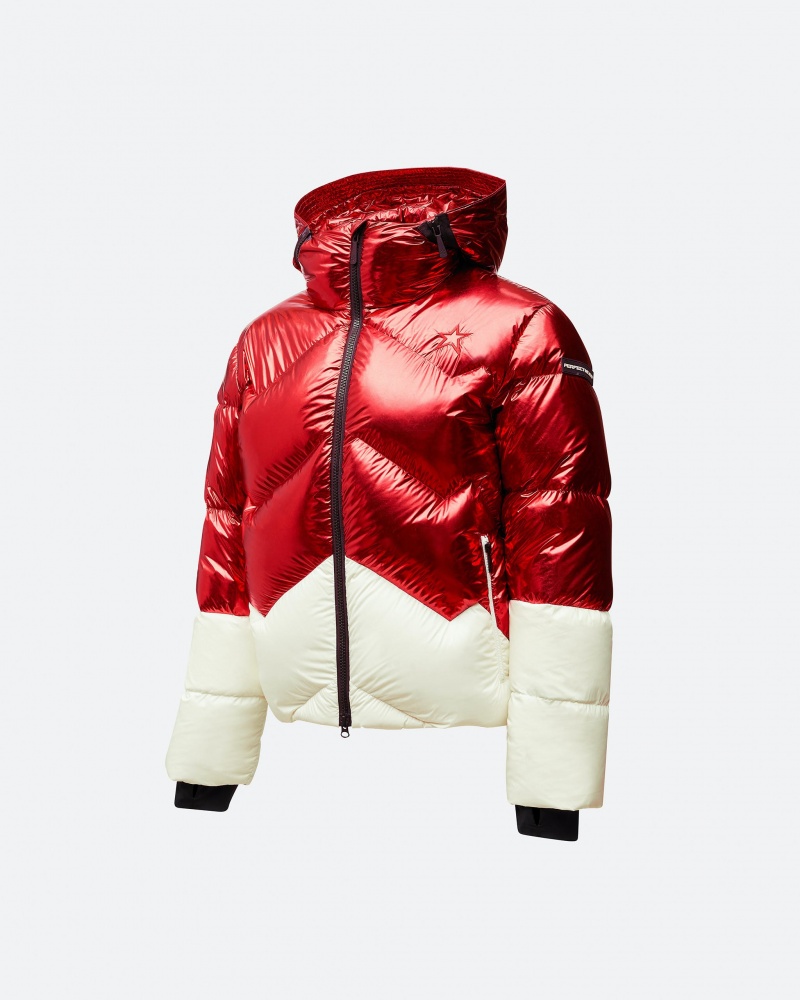 Perfect Moment Airview Duvet Down Jacket Rouge | 952041PYU