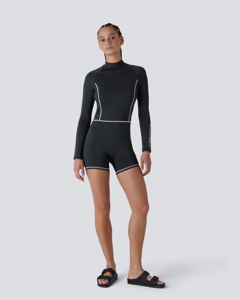 Perfect Moment Airy Wetsuit Noir | 937018EPJ