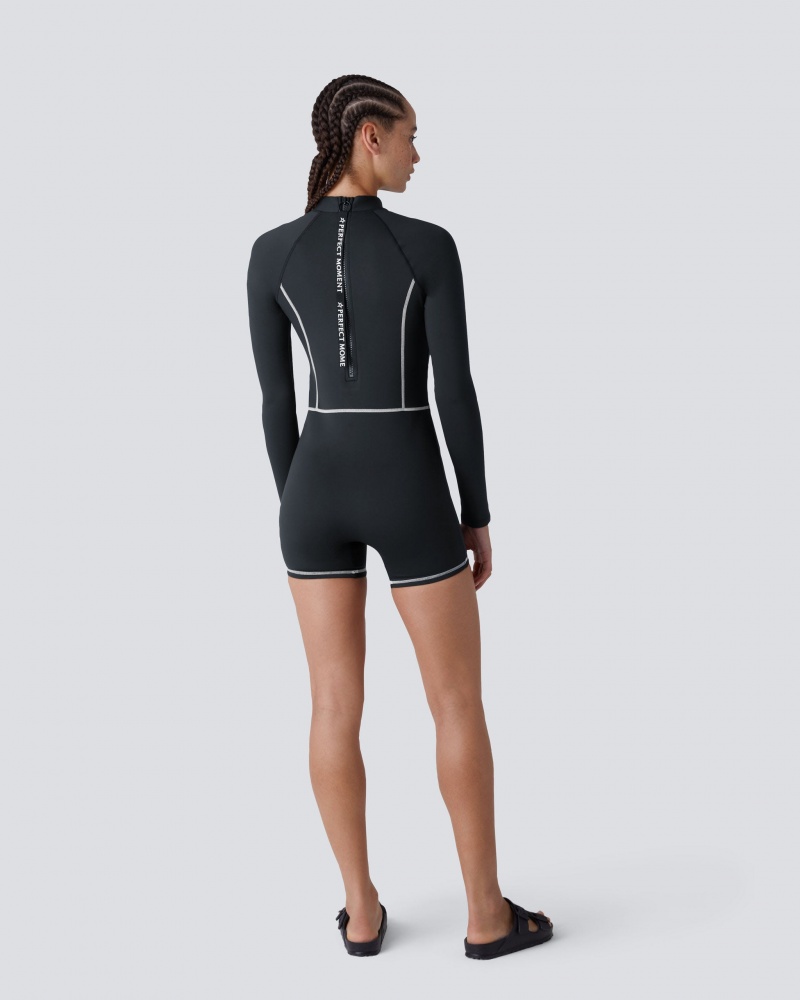 Perfect Moment Airy Wetsuit Noir | 937018EPJ