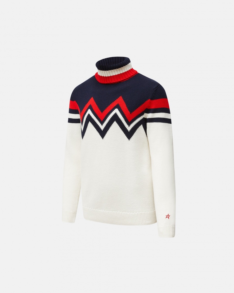 Perfect Moment Alpine Merino Laine Pull Bleu Marine | 725018JPA