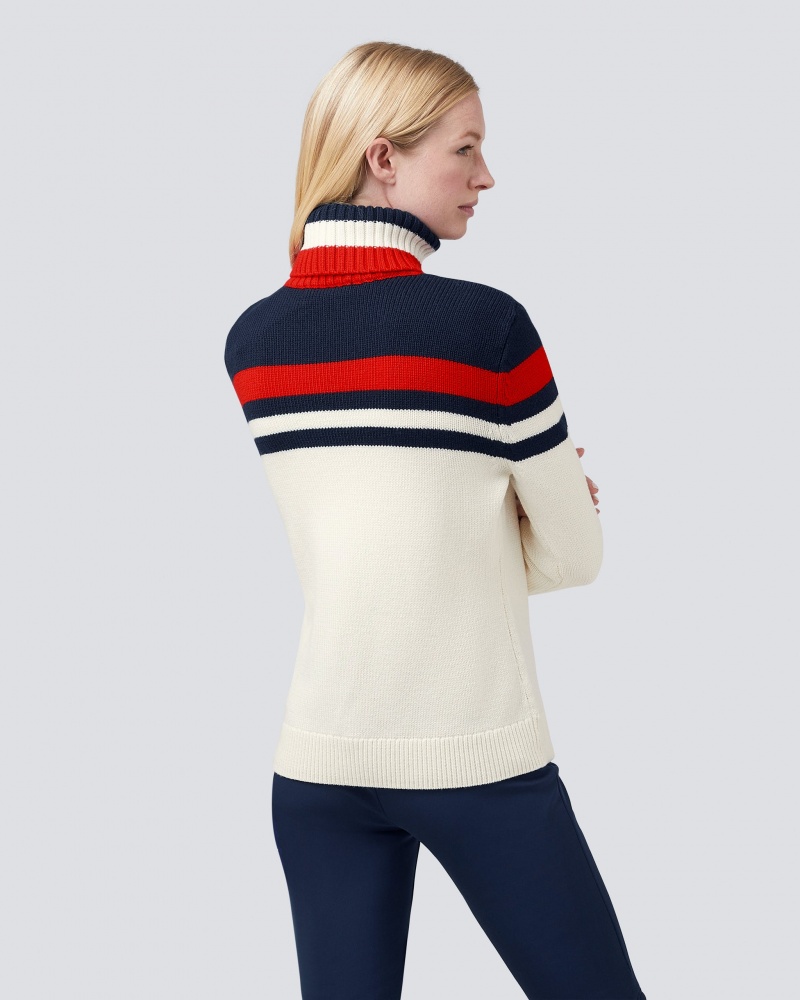 Perfect Moment Alpine Merino Laine Pull Blanche | 836041VPB