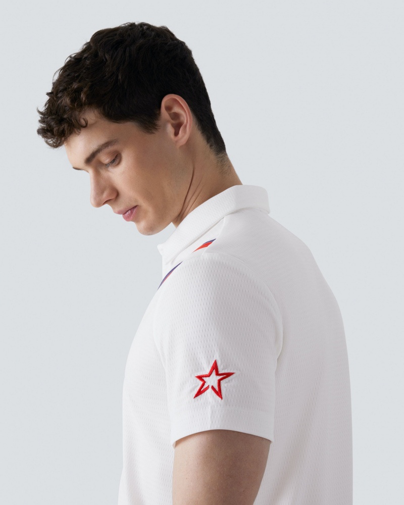 Perfect Moment Beaufort Polo Top Blanche | 206975CQO