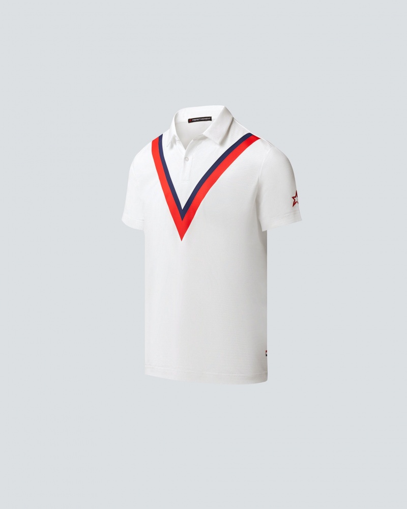 Perfect Moment Beaufort Polo Top Blanche | 206975CQO