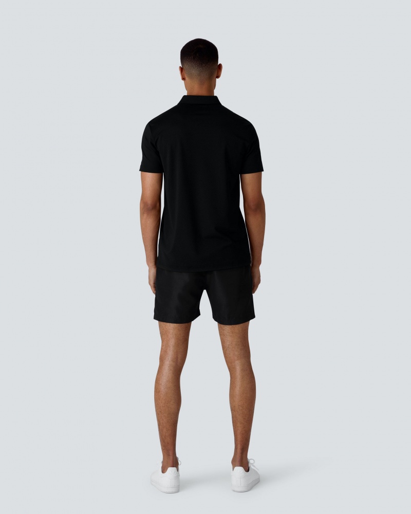 Perfect Moment Beaufort Polo Top Noir | 481570QUL