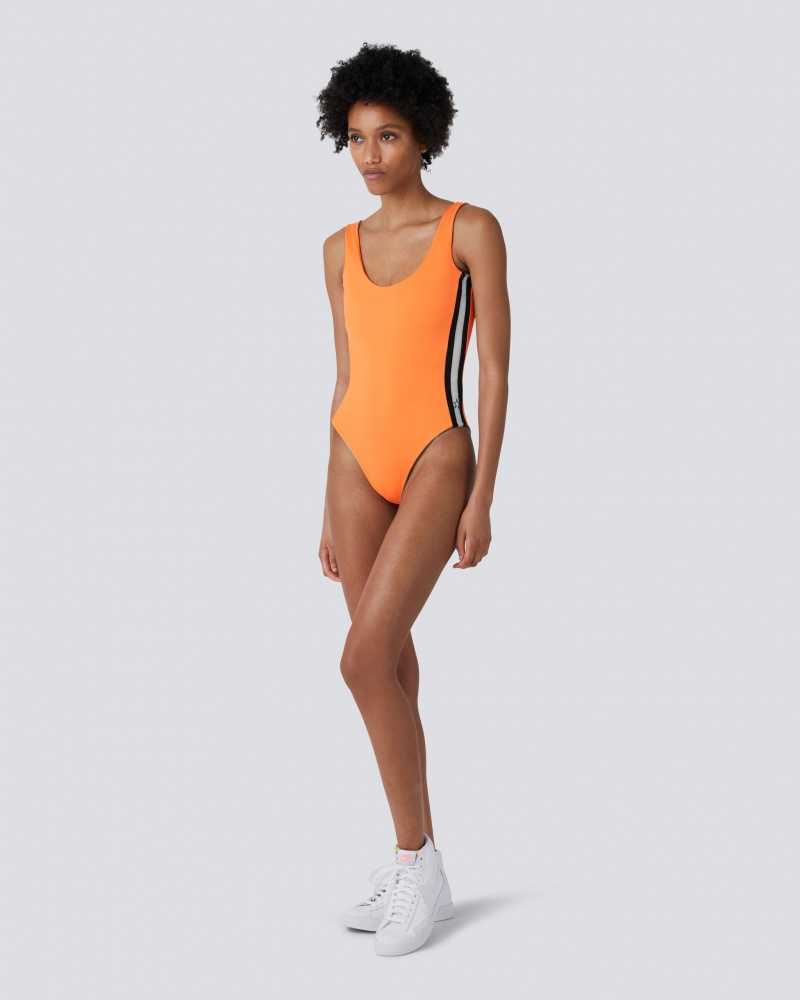 Perfect Moment Charlton Reversible One-Piece Swimsuit Orange | 571326DLV