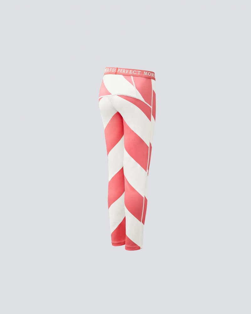Perfect Moment Chevron Thermal Pant Blanche Rose | 971864HEK