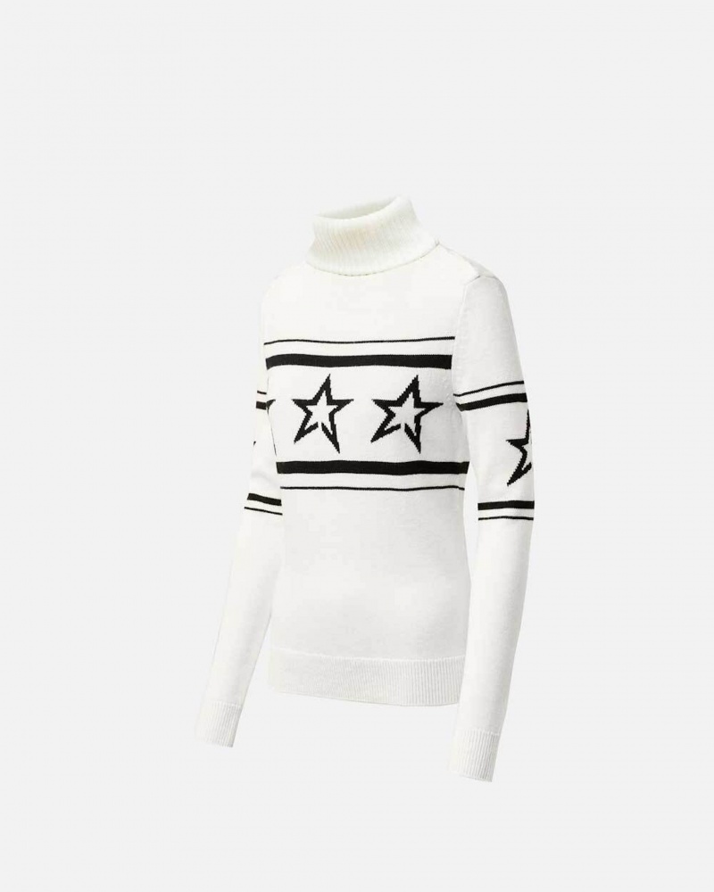 Perfect Moment Chopper Merino Laine Pull Blanche | 304518XHA