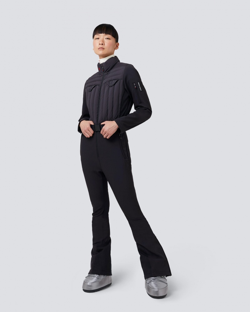 Perfect Moment Gstaad Ski Suit Noir | 815963EMB