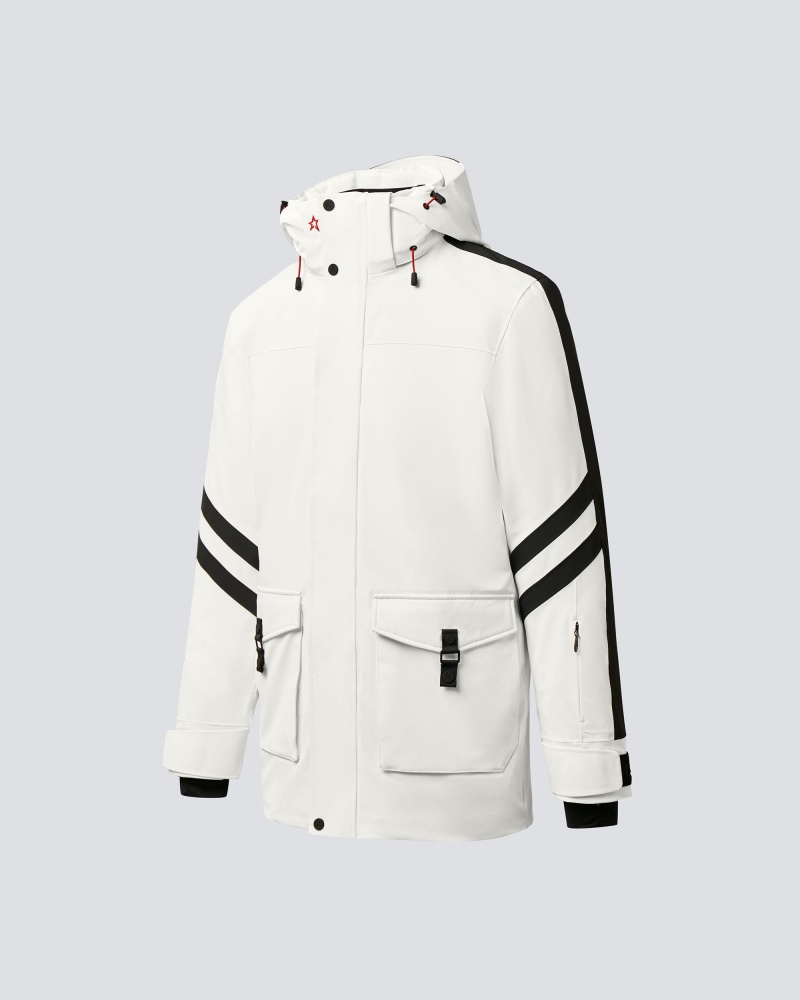 Perfect Moment Gus Parka Jacket Blanche | 306521SUE