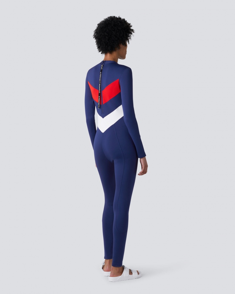 Perfect Moment Imok Full Wetsuit Bleu Marine | 268903WVC