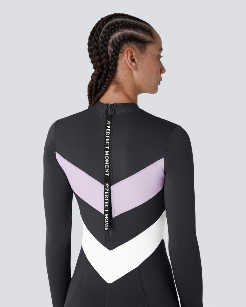 Perfect Moment Imok Full Wetsuit Grise | 387196ZFH
