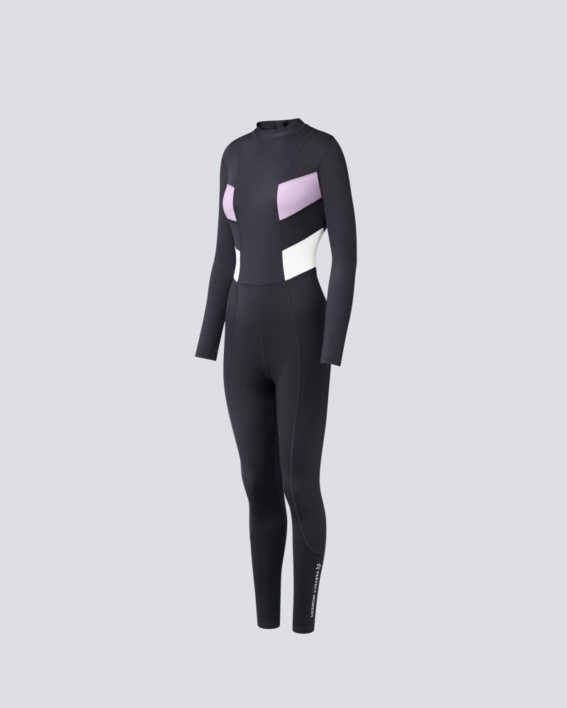Perfect Moment Imok Full Wetsuit Grise | 387196ZFH