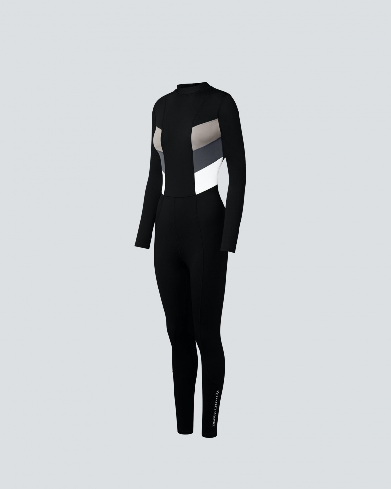 Perfect Moment Imok Full Wetsuit Noir | 092157TNV