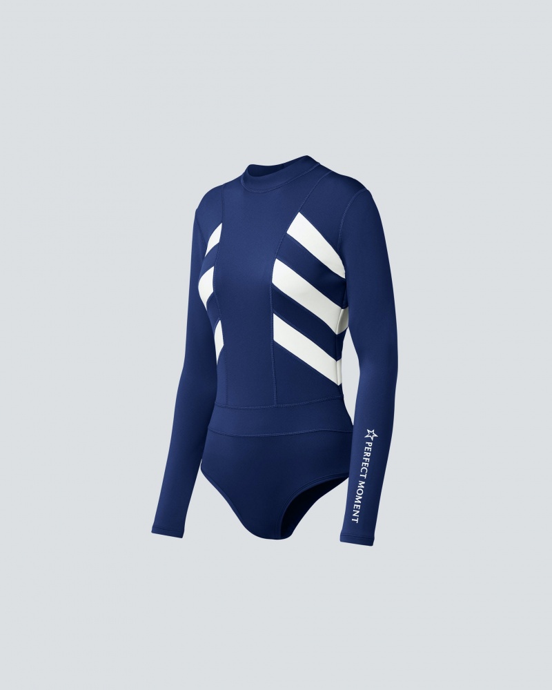 Perfect Moment Imok Wetsuit Bleu Marine | 463125WRD