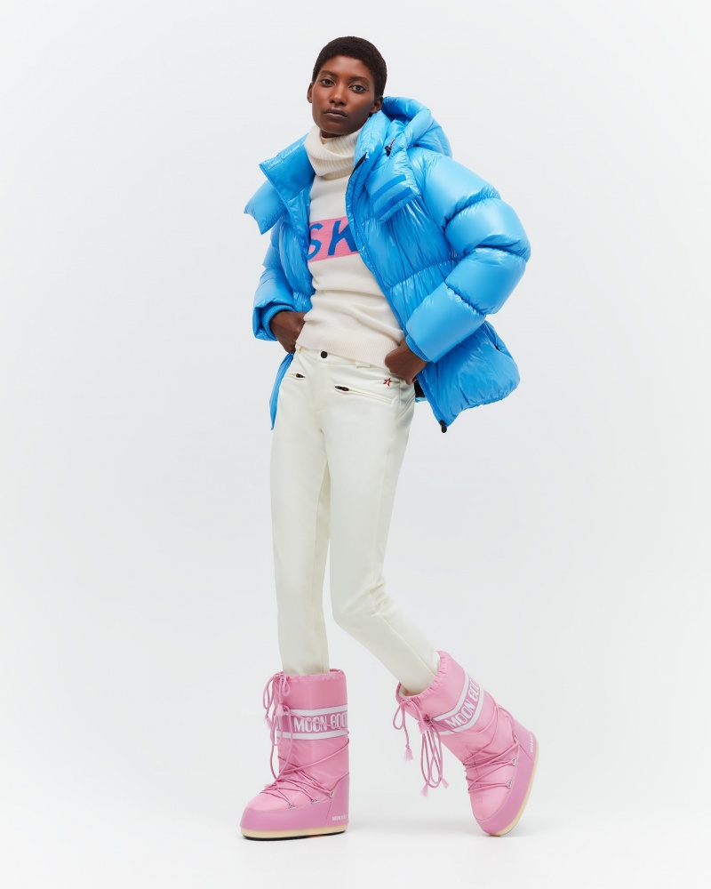 Perfect Moment January Down Jacket Bleu | 284370GQO