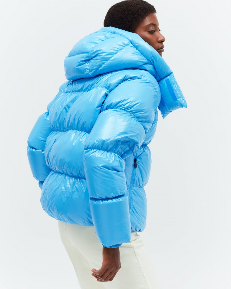 Perfect Moment January Down Jacket Bleu | 284370GQO