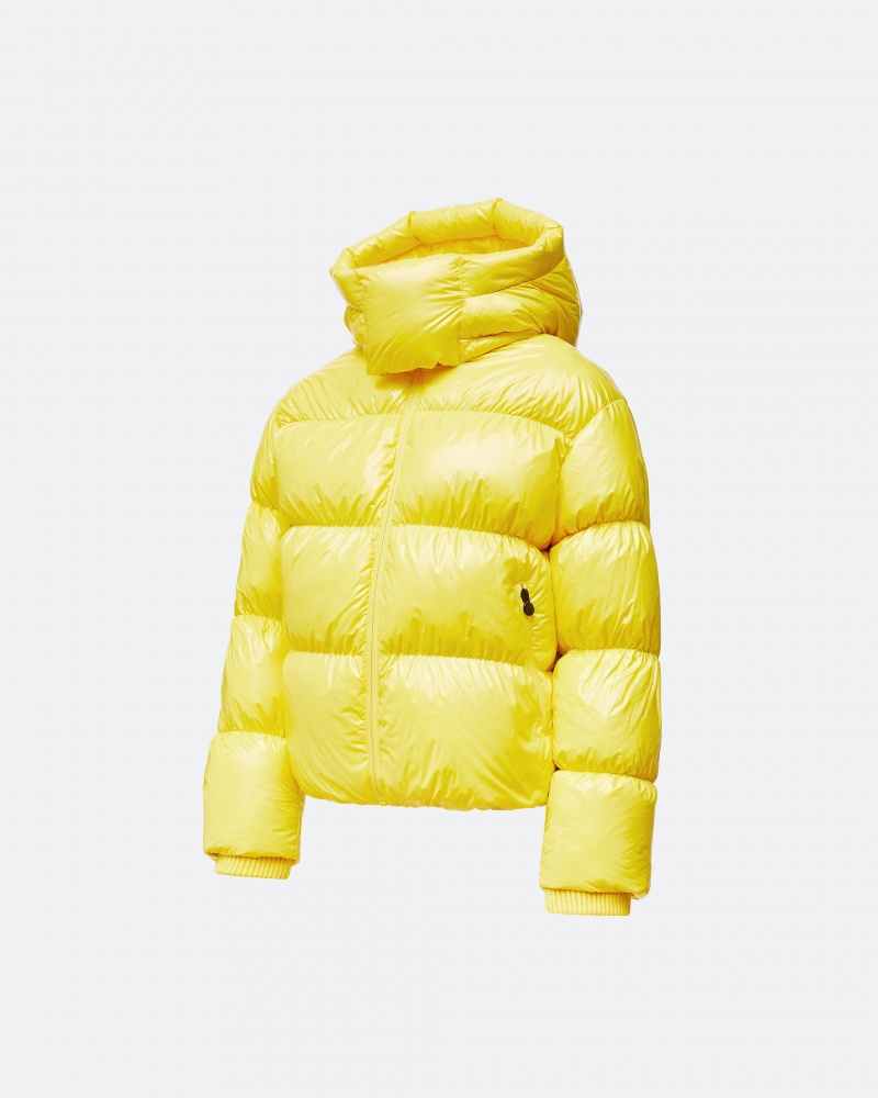 Perfect Moment January Down Jacket Jaune | 825943NCS
