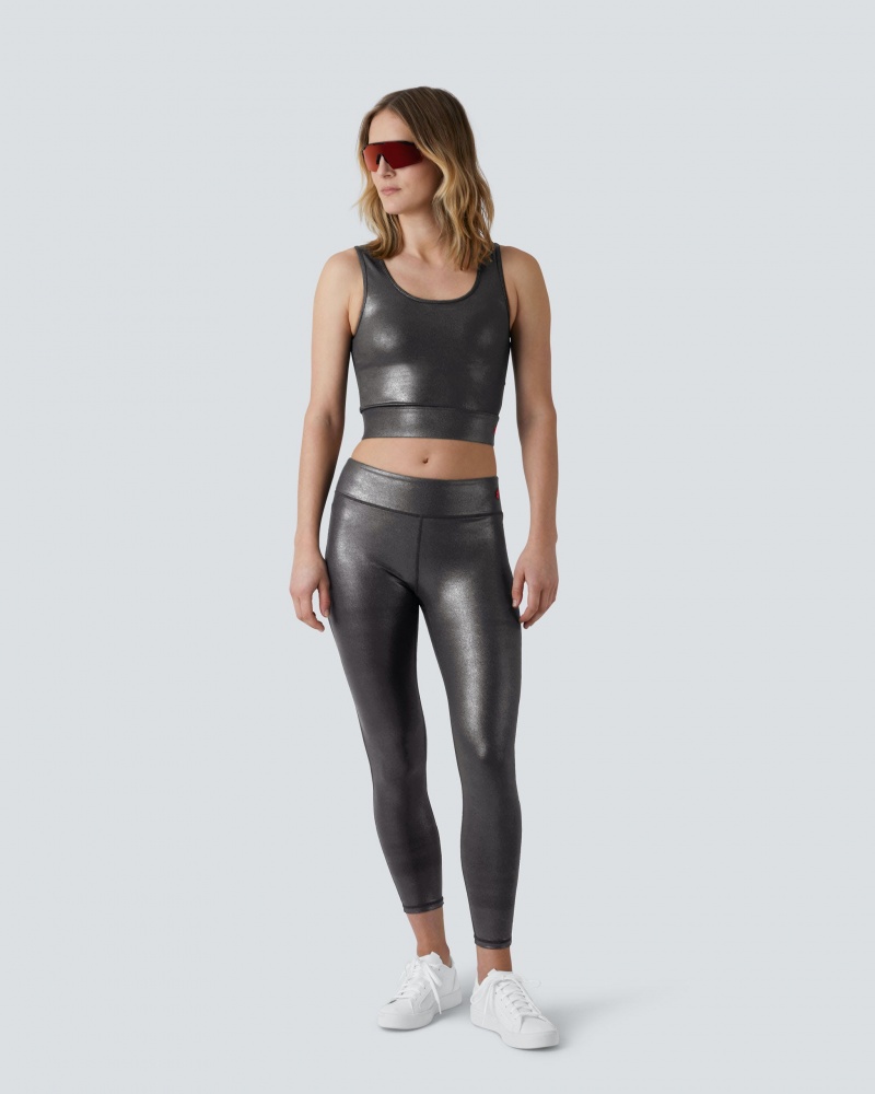 Perfect Moment Lumi Fitness Top Noir | 204136KJP