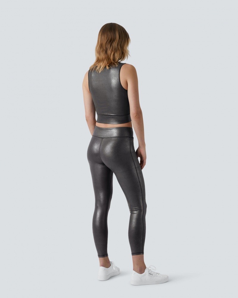 Perfect Moment Lumi Fitness Top Noir | 204136KJP