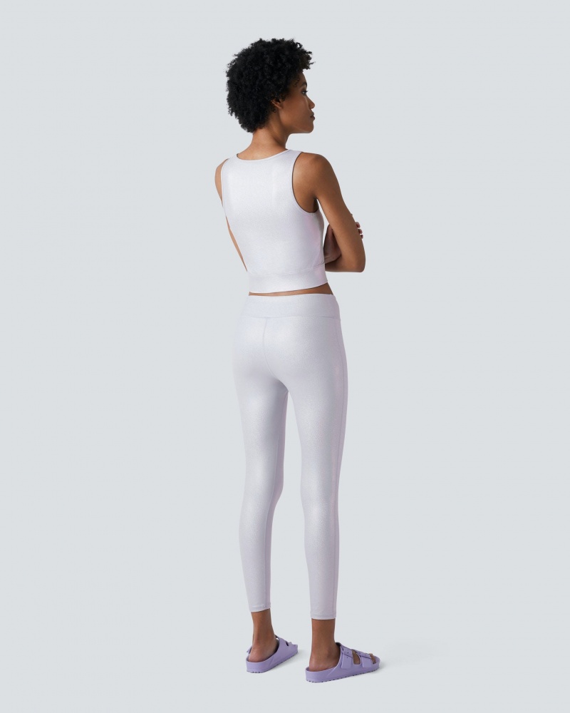 Perfect Moment Lumi Leggings Shiny Pastel Lilac | 613548HBD