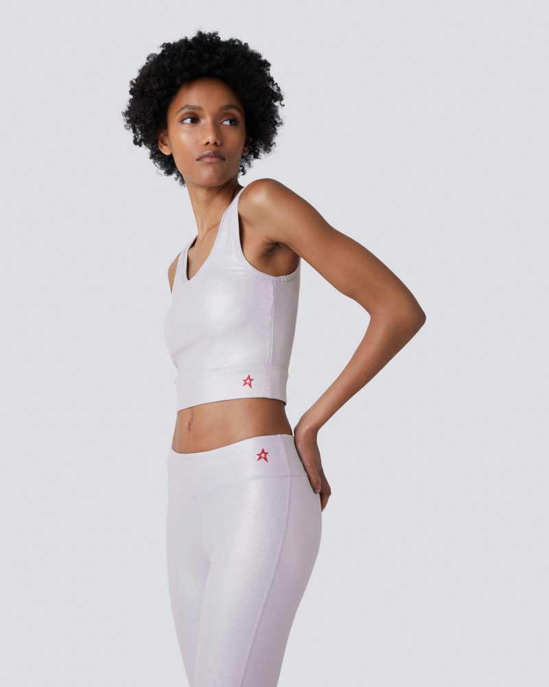 Perfect Moment Lumi Leggings Shiny Pastel Lilac | 613548HBD