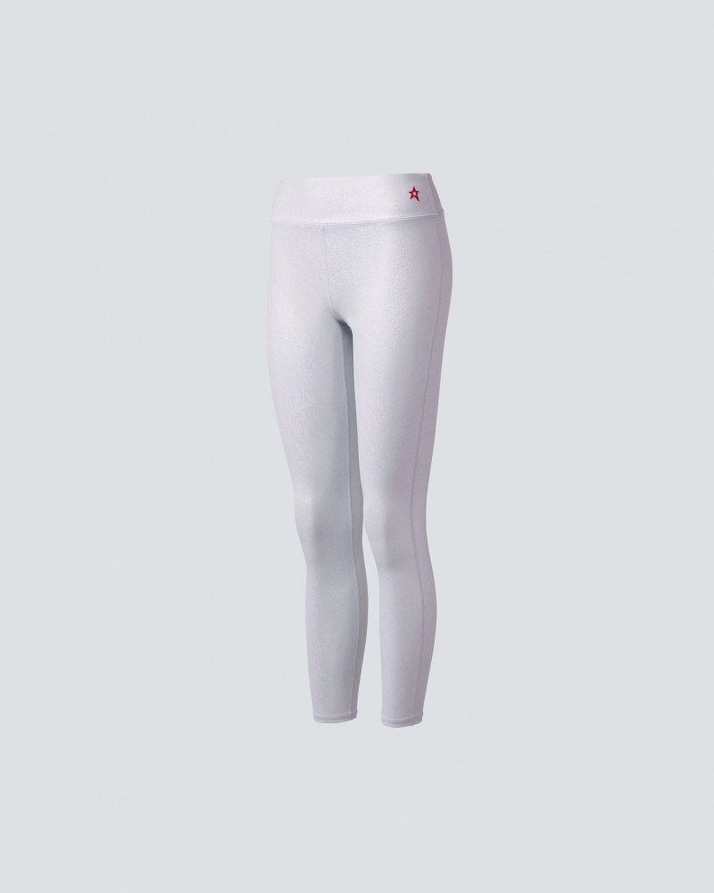 Perfect Moment Lumi Leggings Shiny Pastel Lilac | 613548HBD