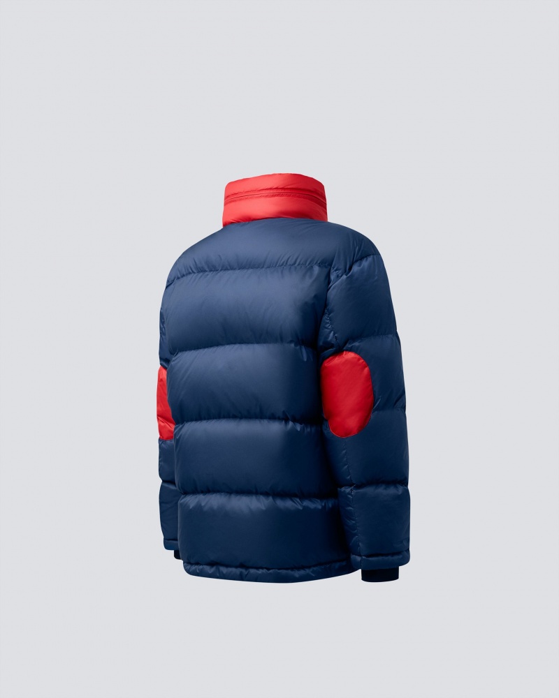 Perfect Moment Maes Matelassé Down Jacket Bleu Marine | 842957ODL