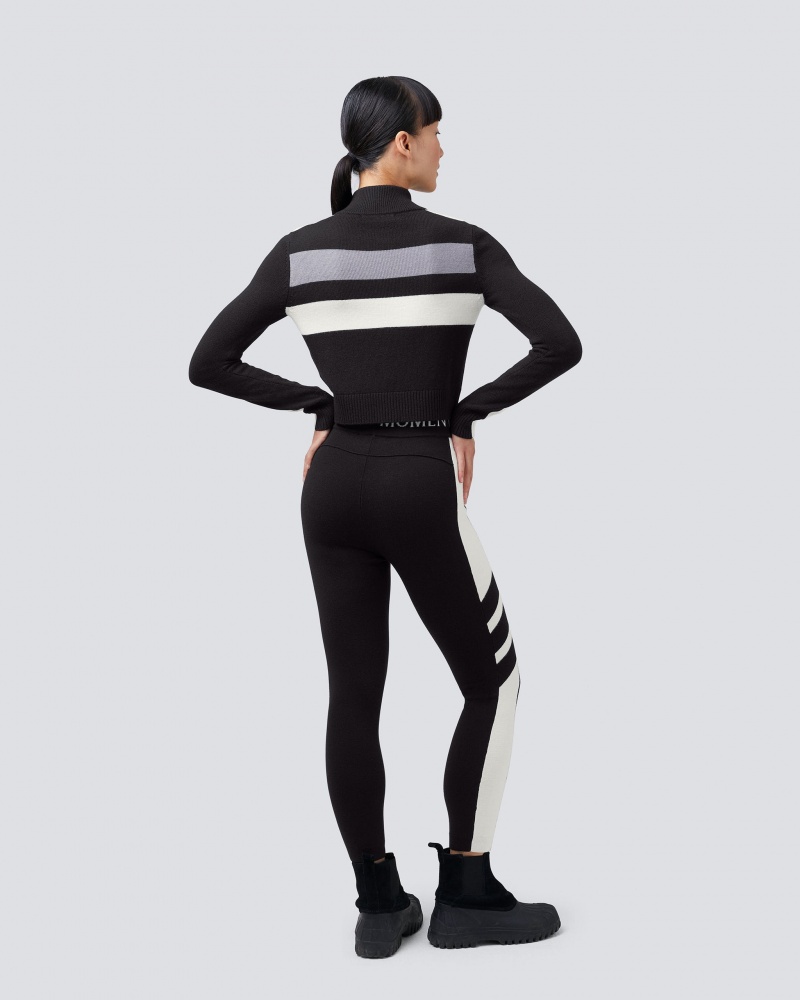 Perfect Moment Mania Merino Laine Legging Noir | 150789PIW