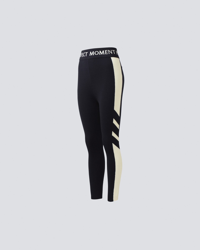 Perfect Moment Mania Merino Laine Legging Noir | 150789PIW
