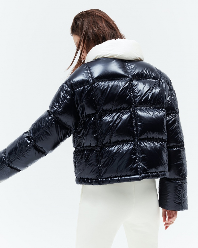 Perfect Moment Metallic Nevada Down Jacket Noir | 017359FAX