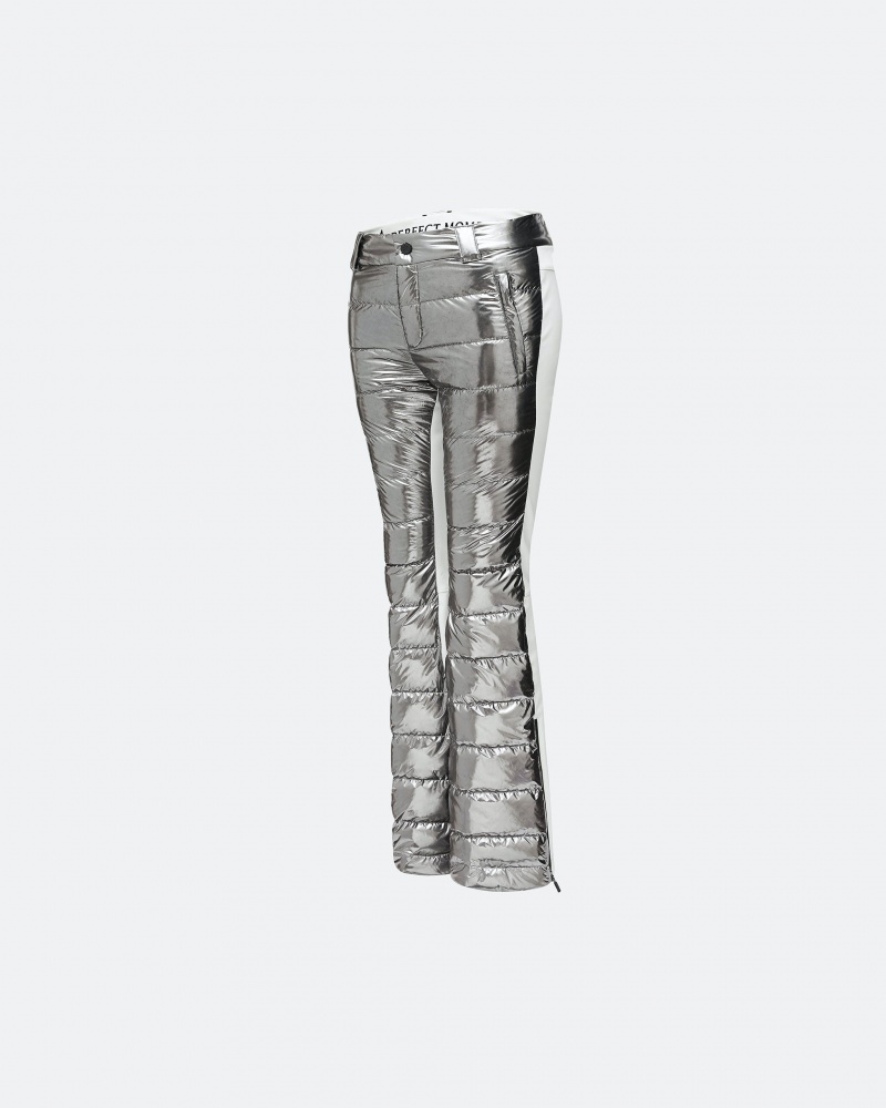 Perfect Moment Metallic Talia Pant Argent | 784195PCF