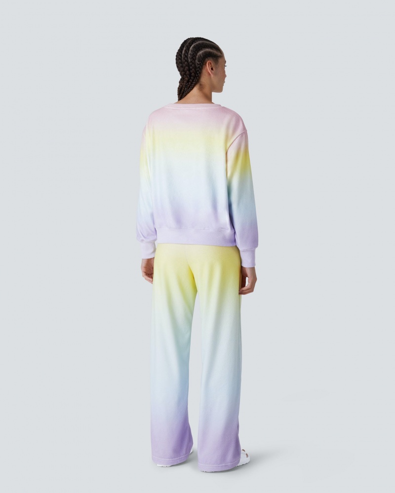 Perfect Moment Misty Towelling Pant Pastel Rainbow | 084315YZL