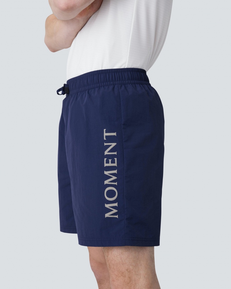 Perfect Moment PM Foil Shorts Bleu Marine | 305481WGF