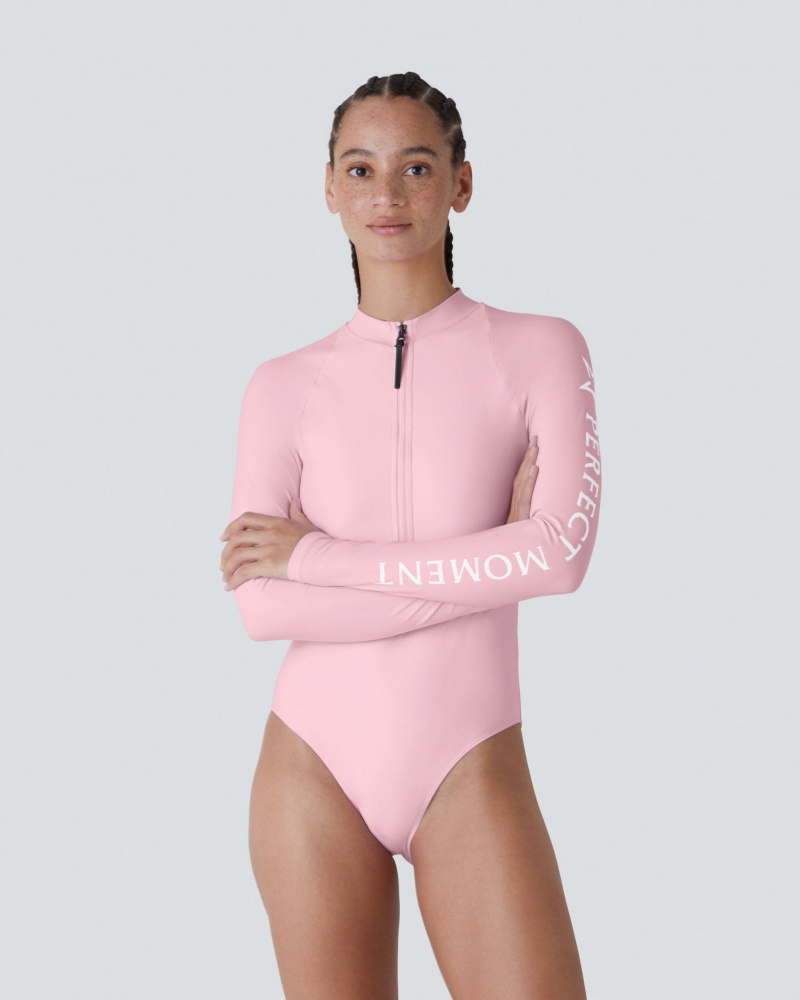 Perfect Moment PM Half-Zip Spring Suit Rose | 784012QBN