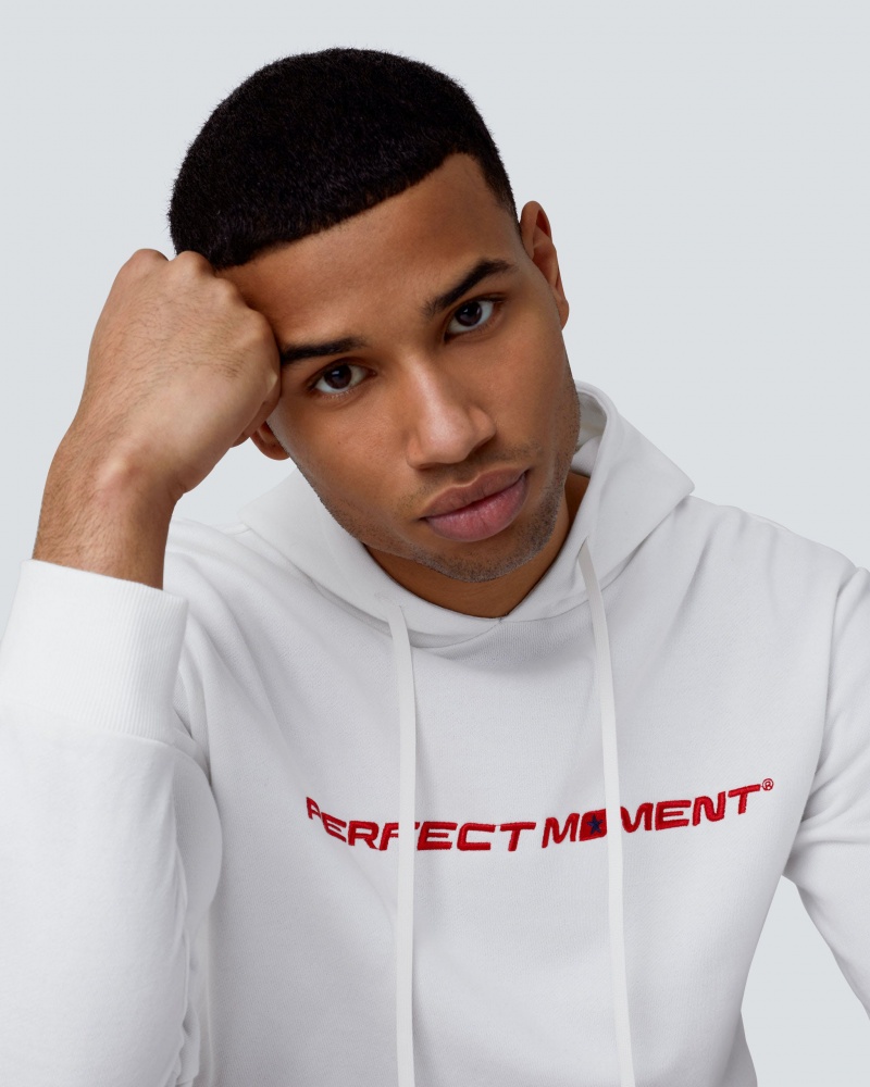 Perfect Moment PM Hoodie Blanche | 017456TMR