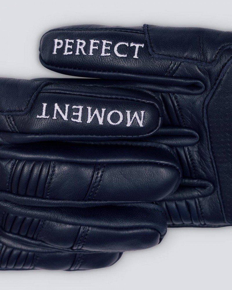 Perfect Moment PM Ski Gloves Bleu Marine | 094327LZM