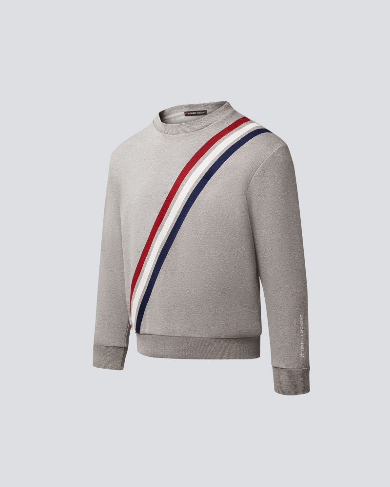 Perfect Moment PM Sweatshirt Grise | 089251FQR
